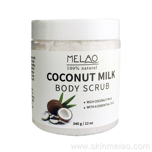 Cleansing Milk Salt Whitening Coconut Body Scrub